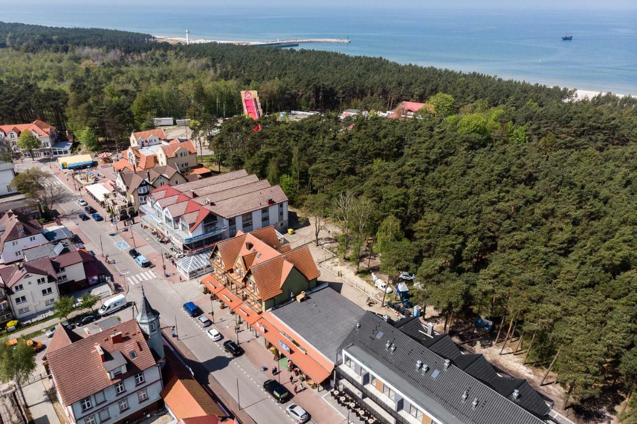 Rezydencja Morski Tygiel Łeba Exterior foto